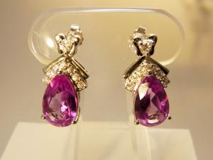 アレキサンドライトCorundum5.3カラット-11x7mmPearピアス【誕生石6月】【即納】10P07Feb16【楽ギフ_包装】【あす楽対応_東北】【あす楽対応_関東】【あす楽対応_甲信越】【あす楽対応_北陸】【あす楽対応_東海】【あす