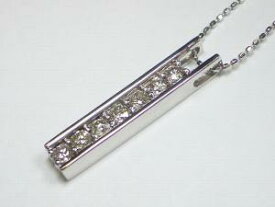 K18WGダイヤ ペンダント ネックレス10P03Dec16【楽ギフ_包装】