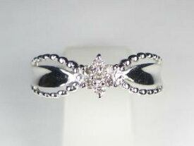 K18WGダイヤ リング10P18Jun16【楽ギフ_包装】