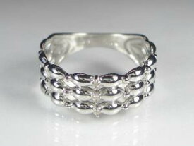 K18WGダイヤ リング10P18Jun16【楽ギフ_包装】