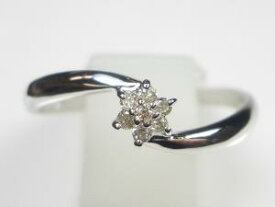 K10WGダイヤ リング10P18Jun16【楽ギフ_包装】