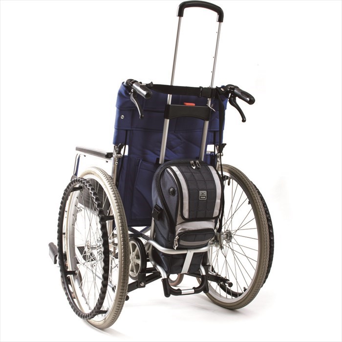 激安卸販売新品 ナンブ ボンベ楽 ラック 永遠の定番モデル 携帯用酸素ボンベを車椅子に装着