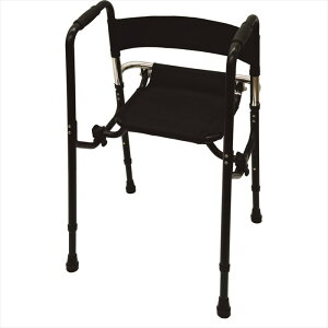 イーアス Rec01 ブラック 歩行器 【メーカー取寄】【注文後のキャンセル不可】