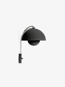 ���g���f�B�V�����@�A���h�g���f�B�V�����@�u���P�b�g���C�g�i�Ǌ|���Ɩ��j�@�E�H�[�����C�g�@���t�@LED�����v�ʔ�(E26)�@�}�b�g�u���b�N�@FLOWERPOT WALL LAMP VP8 (MATT BLACK)