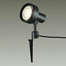 DAIKO　LED照明器具　アウトドアスポットライト　スパイク式　LEDビームランプタイプ　（ランプ別売）　差込プラグ付　防雨形　本体色：黒サテン　DOL3768XB