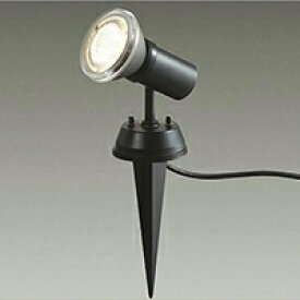 DAIKO　LED照明器具　アウトドアスポットライト　スパイク式　LEDビームランプタイプ　（ランプ別売）　差込プラグ付　防雨形　本体色：黒　DOL4376XB