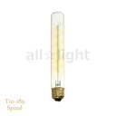 ★　エジソンバルブ（エジソン電球）　管形　T10−185　E26　110V　40W　Spiral　T10-185 E26 110V 40W S