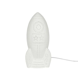 DULTON�@�_���g���@PORCELAIN ROCKET LIGHT MAT WHITE�@�t���A���C�g�@�f�X�N�����v�@�}�b�g�z���C�g�@E17�����@�d���R�[�h�@ON/OFF�X�C�b�`�@�����v�ʔ��@DS0774MWT
