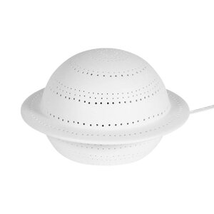 DULTON�@�_���g���@PORCELAIN SATURN LIGHT MAT WHITE�@�t���A���C�g�@�f�X�N�����v�@�}�b�g�z���C�g�@E17�����@�d���R�[�h�@ON/OFF�X�C�b�`�@�����v�ʔ��@DS0999WT