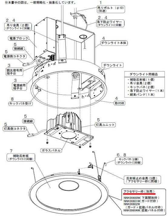 楽天市場】パナソニック 天井埋込型 LED（昼白色） 高天井用ダウン 
