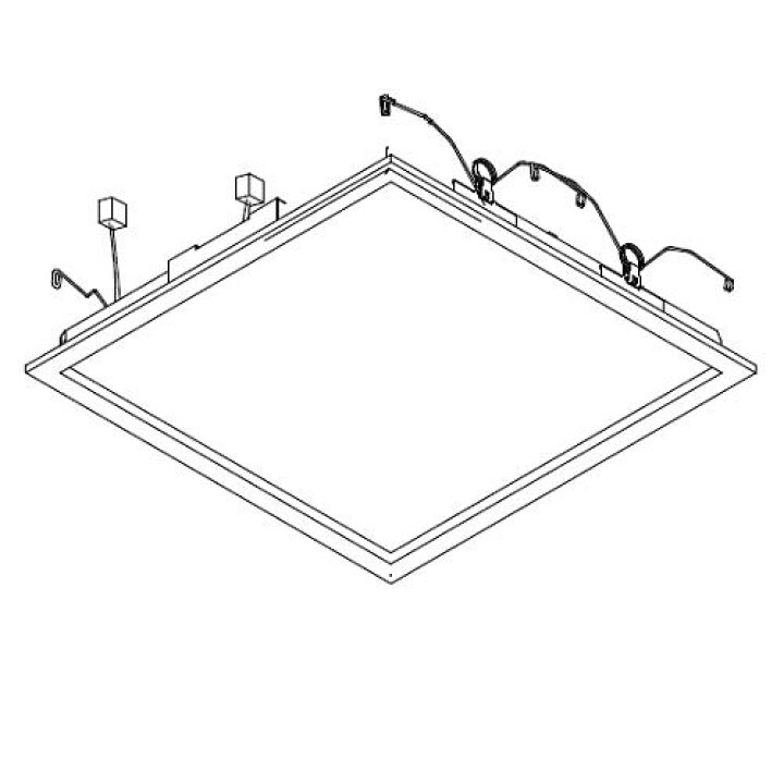 楽天市場】パナソニック 一体型LEDベースライト スクエアタイプ 埋込型  