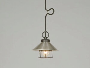 後藤照明 レトロ照明 引掛シーリング式ペンダント 〆付けブラックガードアルミP5S・CP型BK 口金E26 40W浪漫球付 GLF3534 ※受注生産品