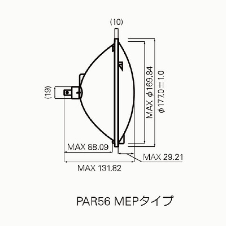 楽天市場】USHIO シールドビームハロゲンランプ スタジオ・舞台 