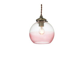 インターフォルム　INTERFORM　Arvika アルビカ　ペンダントライト　E17　ピンク　引掛けシーリング　白熱電球付き　LT1593PK