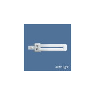 OSRAM　コンパクト形蛍光ランプ（蛍光灯）　DULUX S　7W　白色　G23口金　DULUXS7W840