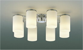 KOIZUMI　LEDシャンデリア　簡易取付式　白熱電球60W×8灯相当　(ランプ付)　電球色　2700K　AA39672L