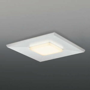 KOIZUMI LEDスクエアベースライト FHP32W×4灯相当 (ランプ付) 電球色 2700K AD92227+AE50783