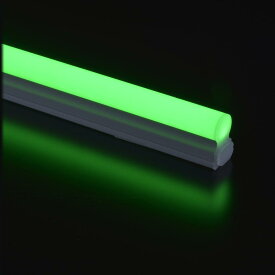 オーム電機　LED多目的ライト　連結用LEDイーブライトスリム　ライトバー　30cmタイプ　全長300mm　電源コード別売　5W　緑色（グリーン）　LTFLE300MHL