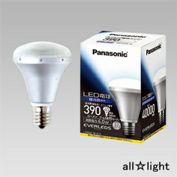 Panasonic 9個 LED電球 ミニレフタイプ 定格寿命 40000時間