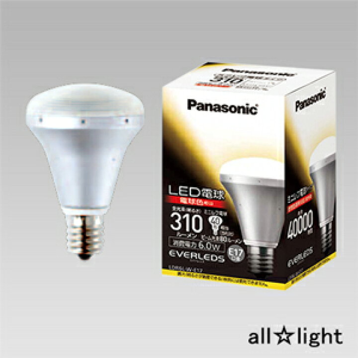 楽天市場】パナソニック LED電球 ミニレフ電球タイプ 屋内用 
