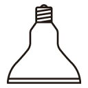 ODELIC　LED電球(LEDランプ)　ビーム球形　電球色　ビーム球150W形相当　E26口金　屋内・屋外兼用　No230H(LDR14LW)