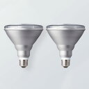 パナソニック　LED電球　ハイビーム電球タイプ　屋内・屋外兼用　明るさ75形相当(75W形相当)　電球色相当　E26口金　4．4W　220lm　［2個入り］　LDR4LWHB7A2K