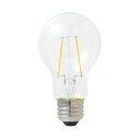 東京メタル工業　LED電球　LEDフィラメント電球　一般電球形　20W形相当　電球色　全方向　消費電力1．7W　170lm　E26　クリアタイプ　LDA2LGC20WTM