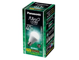パナソニック　パルック LED電球 プレミア　一般電球タイプ 広範囲を照らすタイプ　Ra84　40形相当（40W形相当)　昼白色（5000K）　485lm　4．2W　E26口金　LDA4NGSK4F