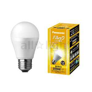 �p�i�\�j�b�N�@�p���b�N LED�d���@��ʓd���^�C�v �L�͈͂��Ƃ炷�^�C�v�@Ra80�@40�`�����i40W�`����)�@�����F�i3500K�j�@485lm�@4�D4W�@E26�����@LDA4WWGK4