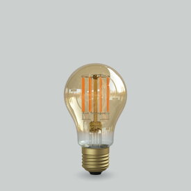 ビートソニック　OnlyOne(オンリーワン)　LED電球　Siphon(サイフォン)　一般電球形　The Bulb A60(ザ・バルブ60)　35W形相当　暖系電球色(2200K)　E26　6.0W　450lm　アンバー　LDF107D