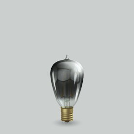 ビートソニック　OnlyOne(オンリーワン)　LED電球　Siphon(サイフォン)　エジソン電球形　EDISON　30W形相当　暖系電球色(2200K)　E17　3.0W　220lm　ブラッククリアガラス(黒加飾)　LDF116D