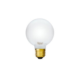 ビートソニック　OnlyOne(オンリーワン)　LED電球　Siphon(サイフォン)　ボール電球形　Ball70(ボール70)　White　G70(外径70mm)　50W形相当　電球色(2700K)　E26　6.0W　560lm　ホワイト　LDF91D