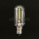 TOZAI　LED電球　フィラメント形ミニLED電球　装飾用　AC110V仕様　防水仕様　ナツメ球　T20　深赤系電球色（2100K）　0．8W　60lm　E12　クリア　TZT20E12C0811021