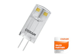 OSRAM@LED STAR PIN 10@LEDnQv@5`@5W`@G4@AC/DC 12V@0.9W@2700K@100lm@LEDSTARPIN100.9W2700KG4CL
