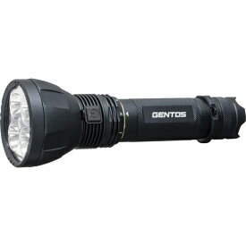 GENTOS　UltiREXシリーズ　高出力LEDライト　高輝度チップタイプ白色LED　耐塵・1m防水仕様（IP67準拠）　13000lm　ACアダプター・充電池付き　UT618R