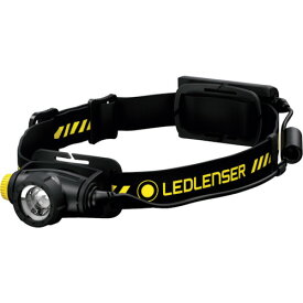 LEDLENSER　ヘッドライト　Hシリーズ　Ledlenser H5R Work　IP67　USB充電　500lm　USBケーブル・専用充電池付き　502194