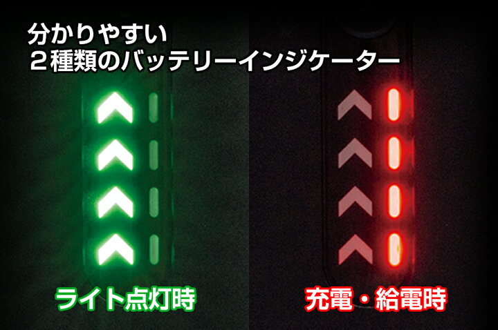 楽天市場】GENTOS AXシリーズ バイクライト 高輝度チップタイプ 