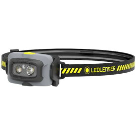 LEDLENSER　ヘッドライト　HFシリーズ　Ledlenser HF4R Work　充電式　白色LED　3段階調光+赤色灯　IP68　500lm　専用充電池内蔵　502793