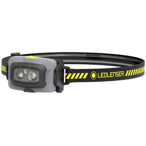 LEDLENSER�@�w�b�h���C�g�@HF�V���[�Y�@Ledlenser HF4R Work�@�[�d���@���FLED�@3�i�K����+�ԐF���@IP68�@500lm�@��p�[�d�r�����@502793
