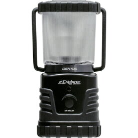 GENTOS　Explorerシリーズ　LEDランタン　超暖色LED（1800K）　耐塵・防滴仕様（IP64）　最大420lm　単1形アルカリ電池3個用（別売）　EXX777D