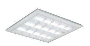 東芝 LEDベースライト TENQOOスクエア LEDバータイプ FHP45形×3灯用器具相当 昼光色 直付埋込兼用形□720 バッフルタイプ 埋込穴□690mm 専用調光器対応 LEDバー付 LEKT771902MDLD9(LEET7721