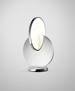 LEE BROOM�@���[�E�u���[���@�e�[�u�����C�g�@�f�X�N���C�g�@ECLIPSE TABLE�@����LED�i�d���F�j�@�R���Z���g�E�R�[�h�X�C�b�`�t���@�����\�@POLISHED CHROME�i�|���b�V���h�N���[���j�@ECLIPSE TABLE P