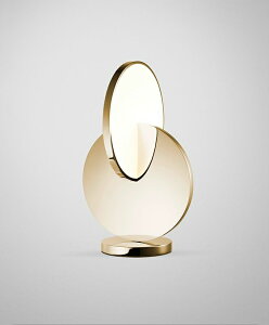 LEE BROOM�@���[�E�u���[���@�e�[�u�����C�g�@�f�X�N���C�g�@ECLIPSE TABLE�@����LED�i�d���F�j�@�R���Z���g�E�R�[�h�X�C�b�`�t���@�����\�@POLISHED GOLD�i�|���b�V���h�S�[���h�j�@ECLIPSE TABLE POL