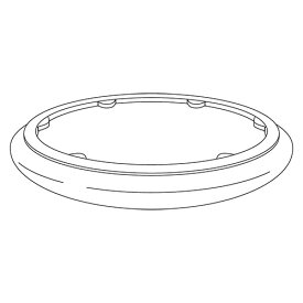 DAIKO　補修用カバー　カバーのみ　DCL-40505W用アクリルカバー　T4008811