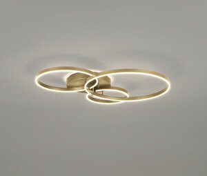 ODELIC�@�V�����f���A�@LED��̌^�@�ȈՎ�tA�@���|�V�[�����O�@���M�����100W×2�������@�R���g���[���[�ʔ��@�����@�d���F2700K�@�T�e���S�[���h�@OC257242BC