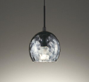 ODELIC ペンダントライト 引掛シーリング LEDランプ付 白熱灯器具40W相当 調光 高演色 電球色2700K スモークグレー OP252988LCR