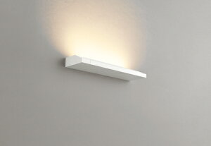 ODELIC 室内用間接照明 LED一体型 電球色 2700K 連続調光 長さ380mm R15高演色LED かんたん間接 オフホワイト色 調光器・接続線別売 OB255372FR