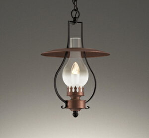 ODELIC ペンダントライト 白熱灯器具40W相当 引掛シーリング 電球色 R15高演色LED LEDランプ付き 連続調光 調光器別売 OP252738LCR