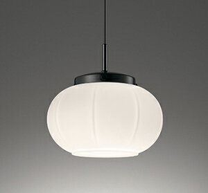 ODELIC 和風照明 ペンダントライト 直付 高演色LED LEDランプ付 白熱灯器具60W相当 非調光 温白色3500K OP252608WR