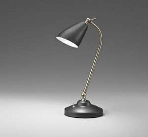 ODELIC デスクスタンド スタンドライト 高演色LED LEDランプ付 白熱灯器具60W相当 非調光 昼白色5000K 黒(ブラック) OT265014NR